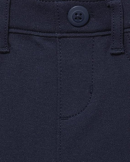Girls Ponte Knit Pull-On Jeggings Multipack – Stretch Soft Denim-Look Leggings for Girls Ages 5-14